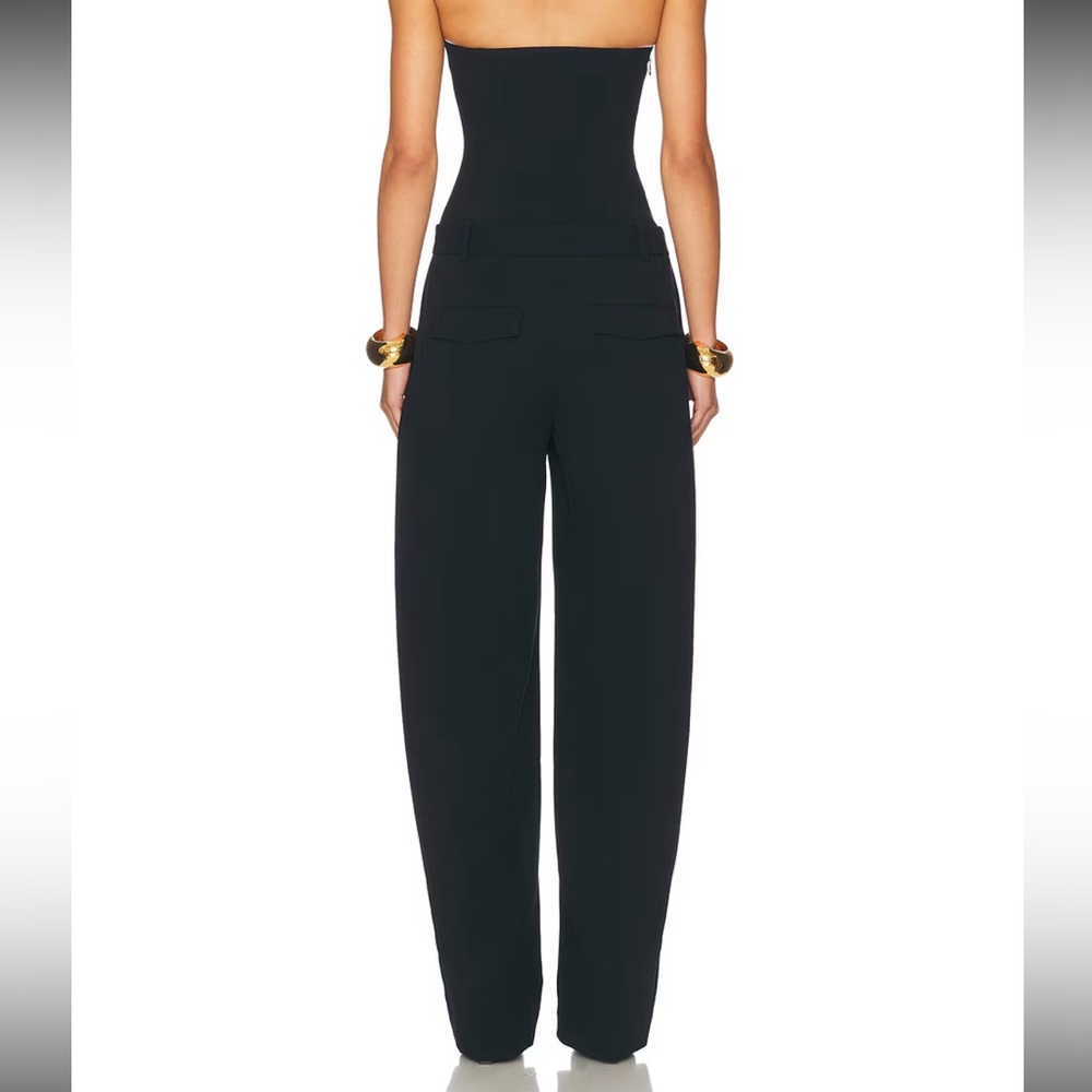HELSA The Heavy Crepe Jumpsuit Small - Picture 2 of 9